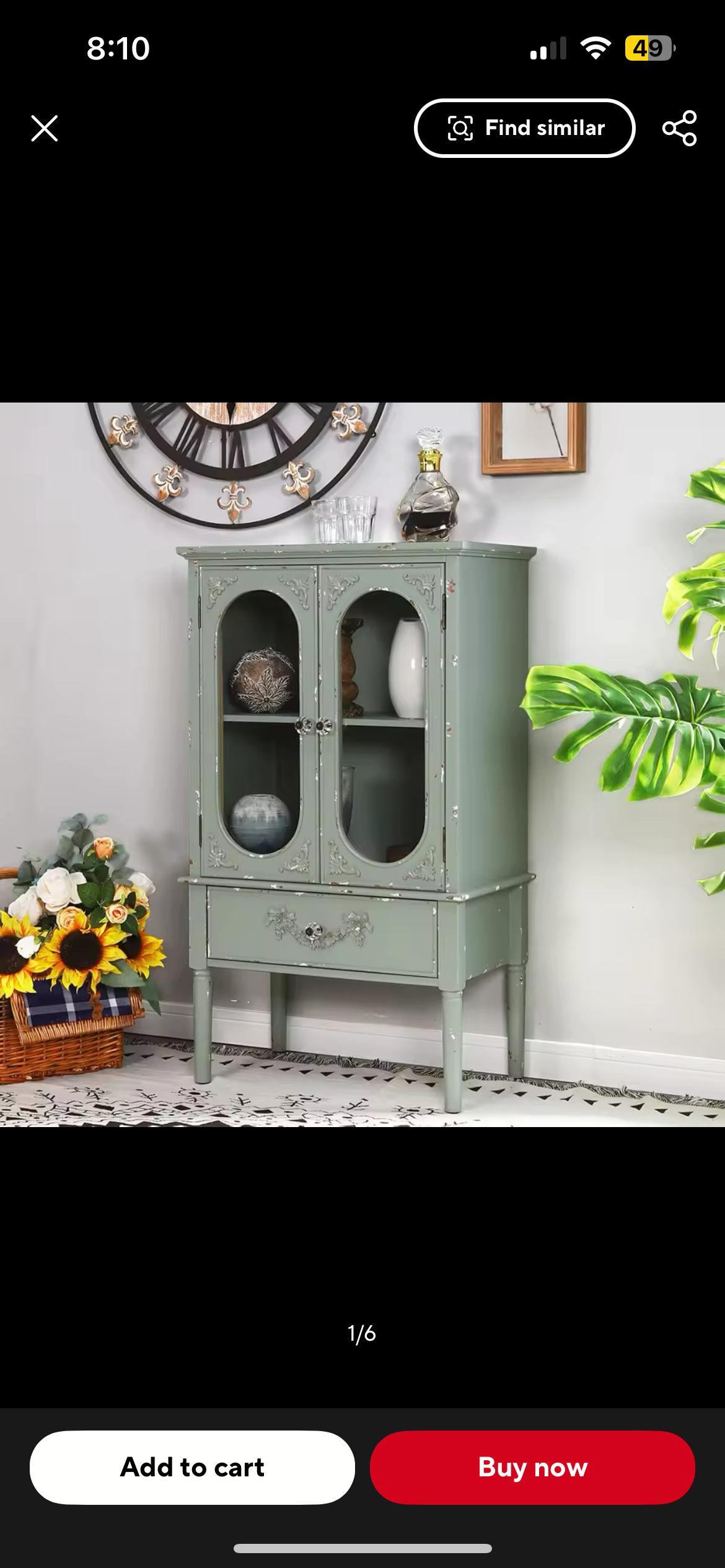 Clara Antique Cabinet