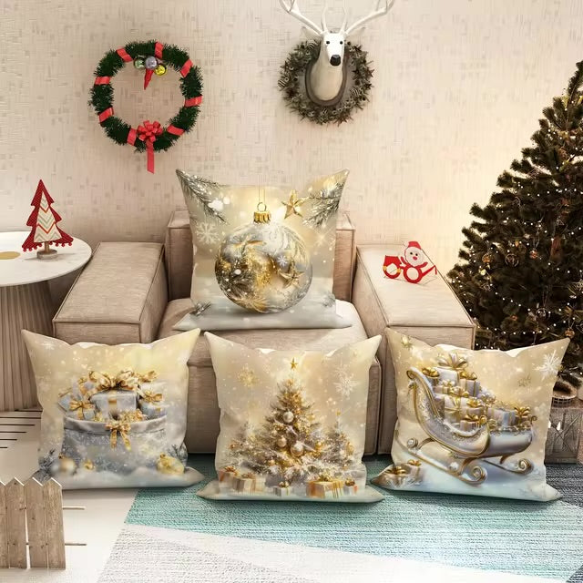 Gold & Glam Pillow Cover Collection