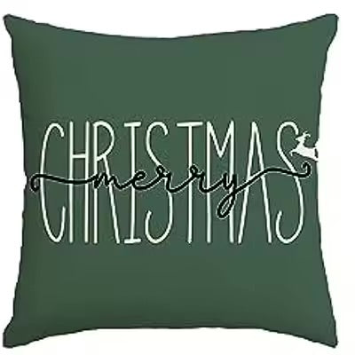 Hello Winter Green Pillow Cover Collection