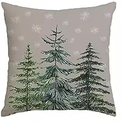 Hello Winter Green Pillow Cover Collection