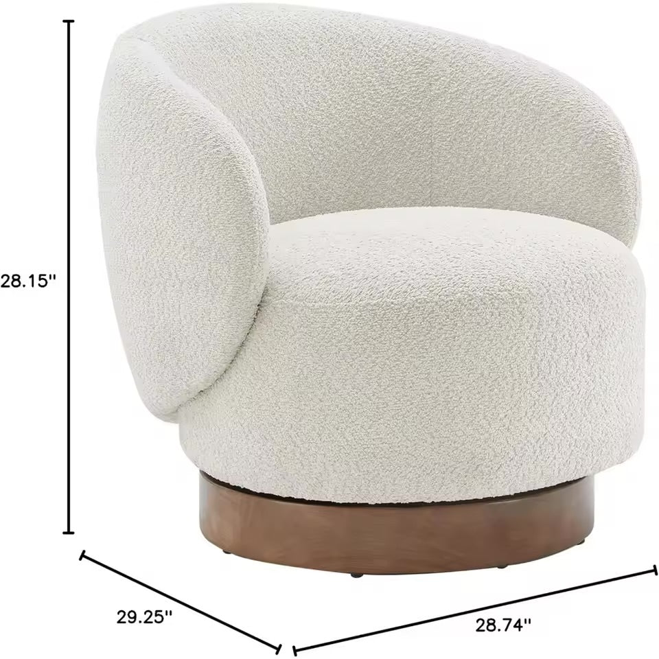 Morgan Upholstered Swivel Chair