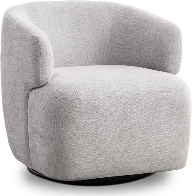 Sadie Sherpa Swivel Accent Chair