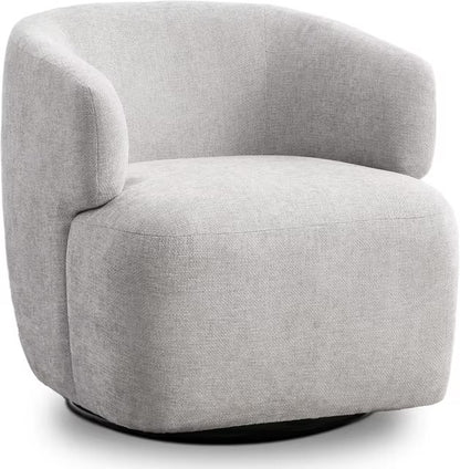 Sadie Sherpa Swivel Accent Chair