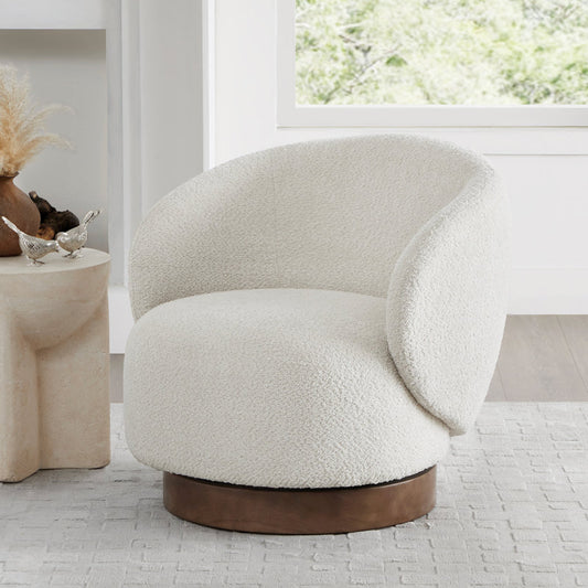 Morgan Upholstered Swivel Chair