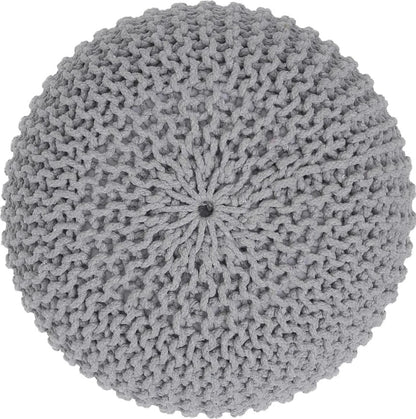 Kylee Knitted Pouf