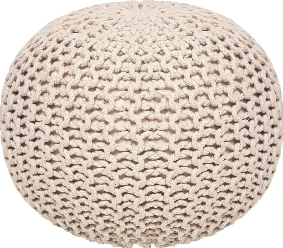 Hannah Knitted Pouf