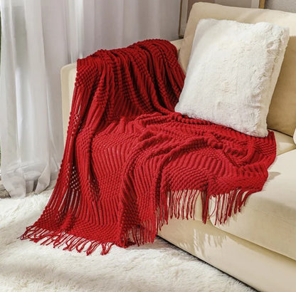 Ava Knitted Throw