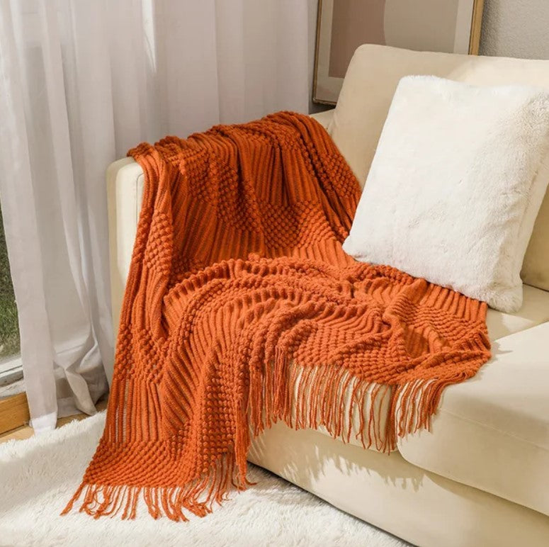 Ava Knitted Throw