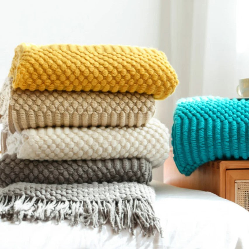 Ava Knitted Throw