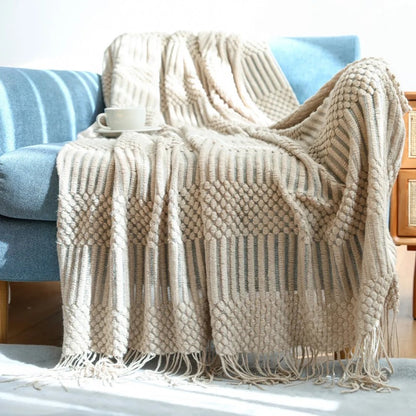 Ava Knitted Throw