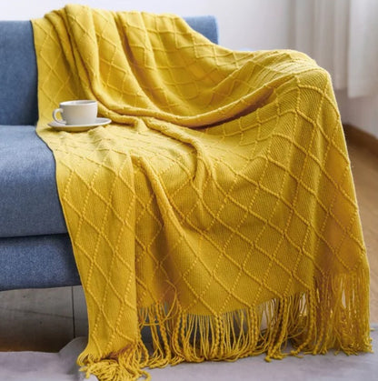 Harper Knitted Throw