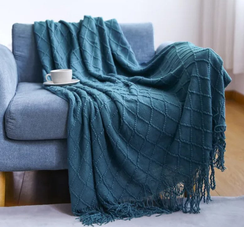 Harper Knitted Throw