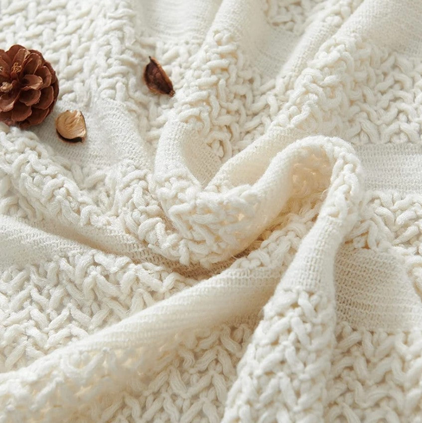 Willow Knitted Throw