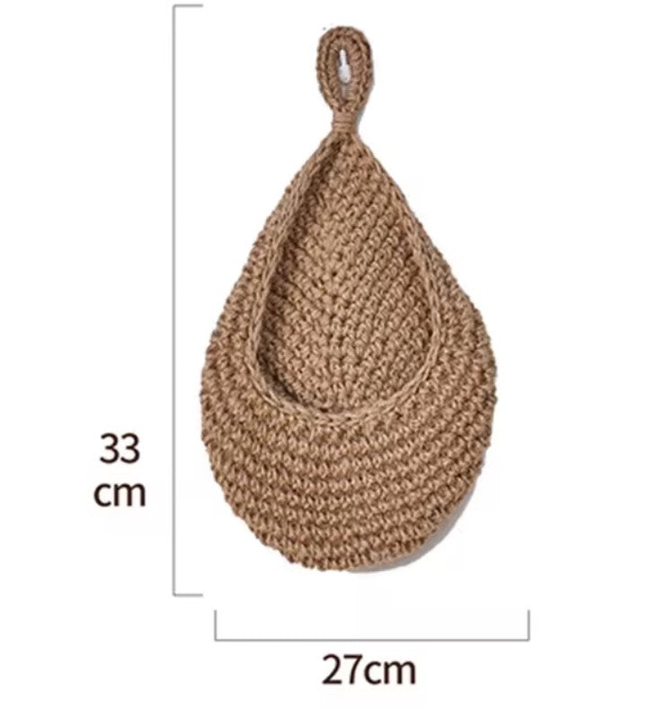 Luna Handwoven Hanging Basket