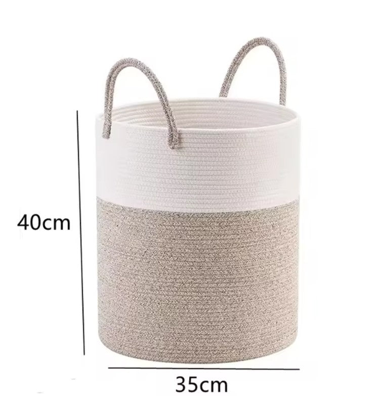 Zoey Woven Hamper