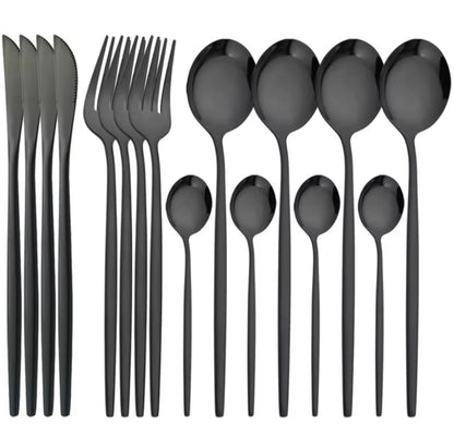 Ivanna Stainless Steel Flatware Set 16pcs