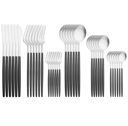 Iliana Stainless Steel Flatware Set 36pcs