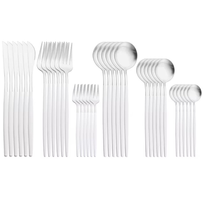 Iliana Stainless Steel Flatware Set 36pcs