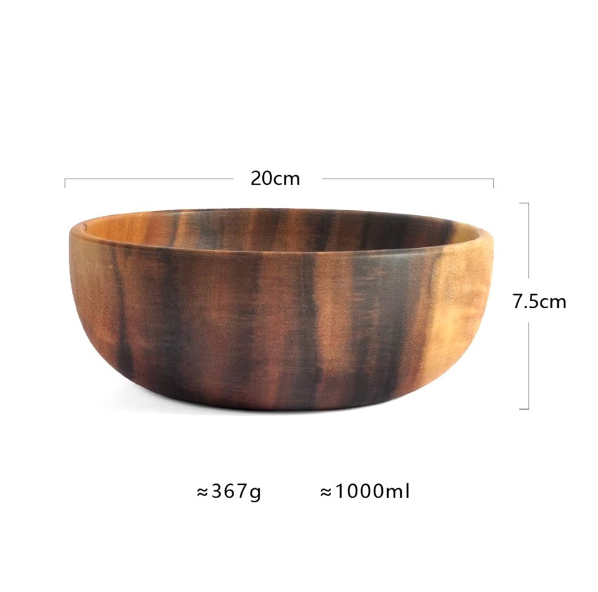 Ivy Acacia Serving Bowl