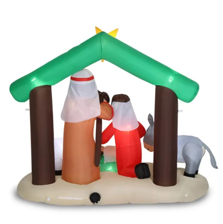 Inflatable Nativity Scene