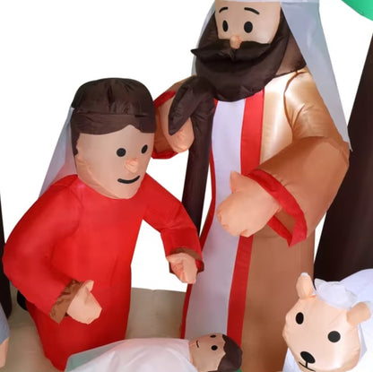 Inflatable Nativity Scene