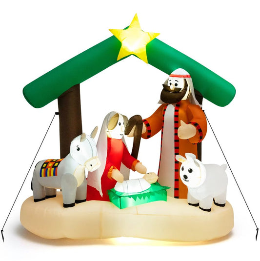 Inflatable Nativity Scene