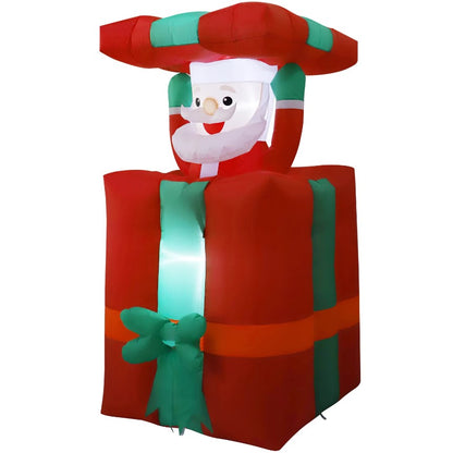 Inflatable Pop-Up Santa