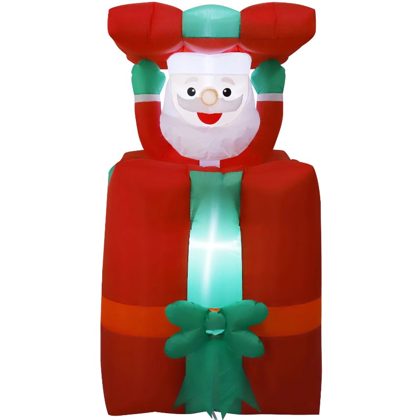 Inflatable Pop-Up Santa