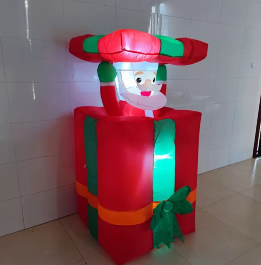 Inflatable Pop-Up Santa