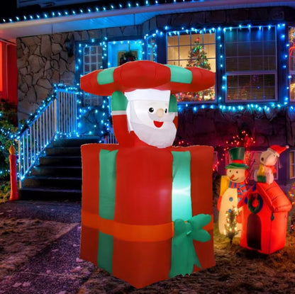 Inflatable Pop-Up Santa