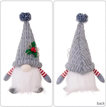 Knitted Christmas Gnomes