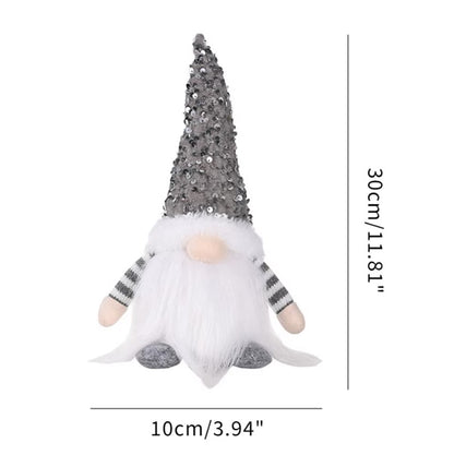 Sequin Christmas Gnomes