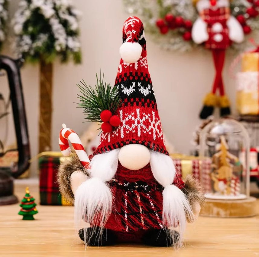 Plaid Christmas Gnomes