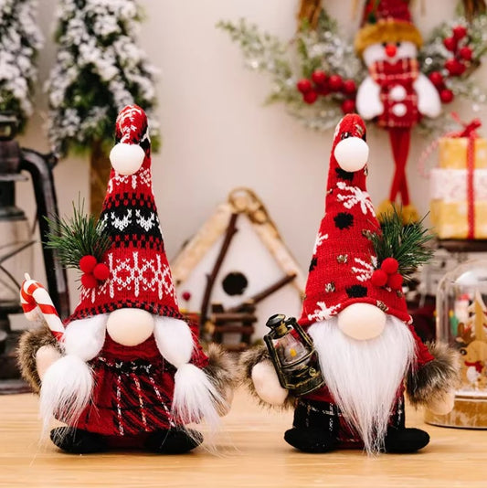 Plaid Christmas Gnomes