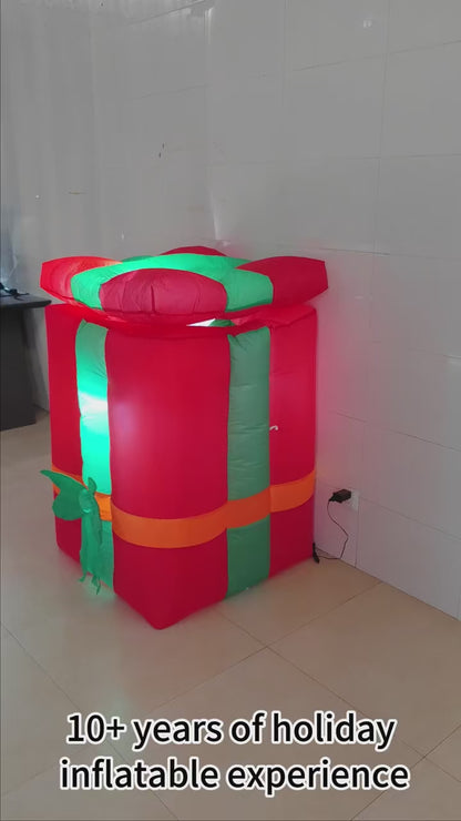 Inflatable Pop-Up Santa